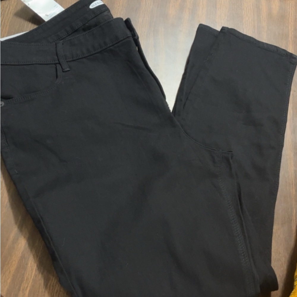 18 Super Skinny Black Mid Rise Jeans